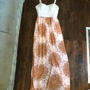 AUW flowy maxi dress
